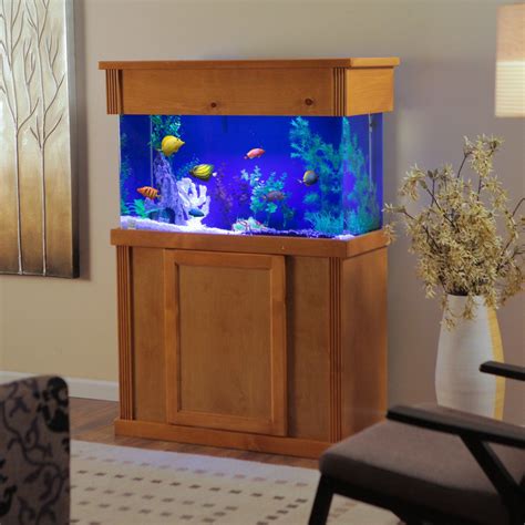 fish stand wood